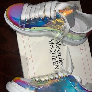 Women’s Alexander McQueen Iridescent Sneakers